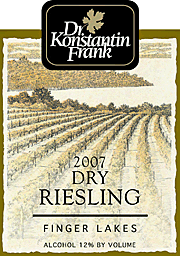 Dr Konstantin Frank 2007 Dry Riesling